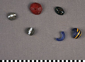 Thumbnail of Six Trade Beads (2012.03.0436)