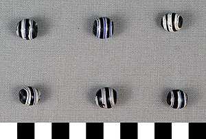 Thumbnail of Six Trade Beads (2012.03.0479)