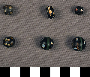 Thumbnail of Six Trade Beads (2012.03.0483)