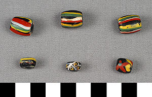 Thumbnail of Six Trade Beads (2012.03.0484)