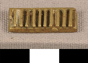 Thumbnail of Gold Weight (2012.03.1077)