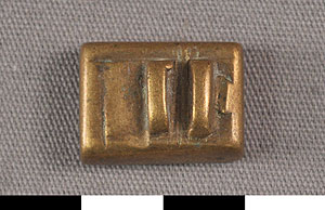 Thumbnail of Gold Weight (2012.03.2340)