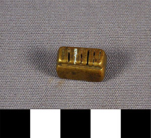 Thumbnail of Gold Weight (2012.03.2394)