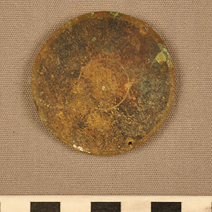 Thumbnail of Gold Weight Balance Scale Pan (2012.03.2547B)