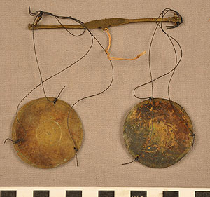 Thumbnail of Gold Weight Balance Scale (2012.03.2548)