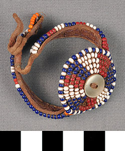 Thumbnail of Man’s Saa “Watch” Bracelet (2012.03.2776)