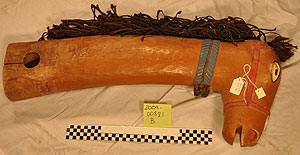 Thumbnail of Marionette Festival Mask: Horse (2012.03.3061B)