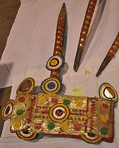 Thumbnail of Marionette Festival Mask: Forehead Ornament (2012.03.3075B)