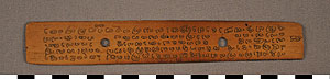 Thumbnail of Page of a Palm Leaf Manuscript (2012.07.0022D)