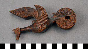 Thumbnail of Weaving Pulley: Goose (2012.08.0022B)