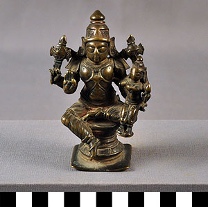 Thumbnail of Figurine: Visnu with Lakshmi (2012.10.0026)