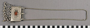 Thumbnail of Necklace with Amulet (2012.10.0062)