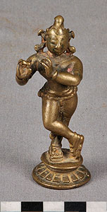 Thumbnail of Figurine: Gopala Krisna Playing Flute (2012.10.0185)