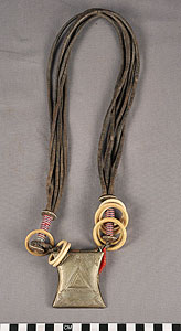 Thumbnail of Tcherot Amulet Necklace (2012.10.0228)