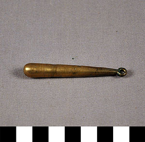 Thumbnail of Dril-Bu, Ceremonial Bell: Thunderbolt Handle Butt (2012.10.0240C)