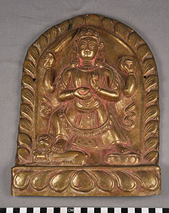 Thumbnail of Plaque: Probably Durga (2012.10.0253)