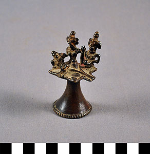 Thumbnail of Figurine: Shiva Family with Yoni Linga (2012.10.0257)