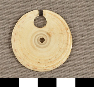 Thumbnail of Pair of Conus Shell Earrings (2013.05.1763A)