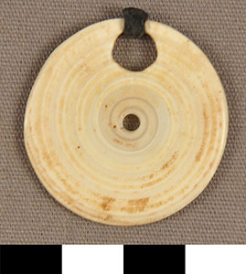 Thumbnail of Pair of Conus Shell Earrings (2013.05.1763B)