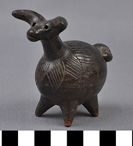 Thumbnail of Blackware Figurine: Goat (2017.06.0008)