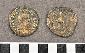 Thumbnail of Coin: Billon Tetradrachm of Alexandria (1900.63.1194)