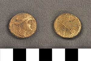 Thumbnail of Coin: AE 20, Messene (1900.63.1237)