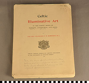 Thumbnail of Folio: Celtic Illuminated Art, Cover Page (1916.15.0001A)