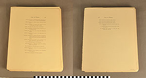 Thumbnail of Folio: Celtic Illuminated Art, Table of Contents (1916.15.0001G)