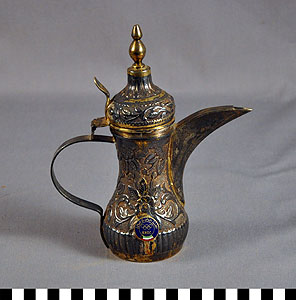 Thumbnail of Commemorative Olympic Teapot: "KNOC" (1977.01.0226)