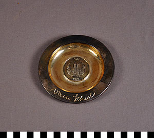 Thumbnail of Commemorative Olympic Ashtray (1977.01.0354)