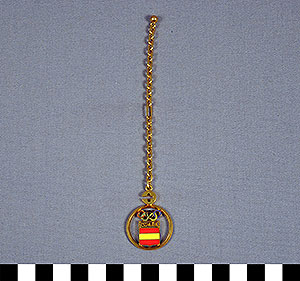 Thumbnail of Olympic Commemorative Key Chain (1977.01.0412)