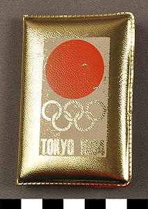 Thumbnail of Case for Commemorative Medal for XVIII Summer Olympics in Tokyo (1977.01.0425B)