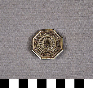 Thumbnail of Organizational Pin: Intercollegiate Conference Athletic Association (1977.01.0647)