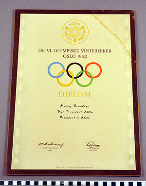 Thumbnail of Plaque: VI  Winter Olympiad (1977.01.0895)
