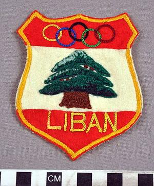 Thumbnail of Olympic Commemorative Patch: Libya (1977.01.0917)