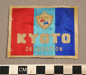 Thumbnail of Patch: Kyoto Delegation (1977.01.0924)