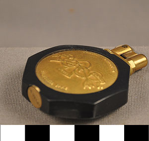 Thumbnail of Commemorative Cigarette Lighter: "1932 Tenth Olympiad" (1977.01.0946)