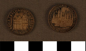 Thumbnail of Commemorative Coin: Schabbelhaus zu Lubeck (1977.01.0987)