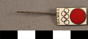 Thumbnail of Commemorative Olympic Stick Pin  (1977.01.1293B)