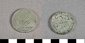 Thumbnail of Commemorative Medallion for XVIII Olympic Summer Games in Tokyo (1977.01.1700A)