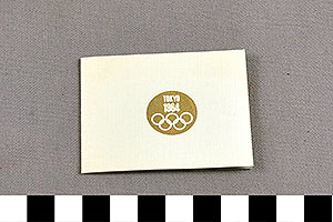 Thumbnail of Booklet for Medallion: 1964 Tokyo Olympiad (1977.01.1700C)