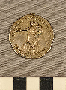 Thumbnail of Medal: A.A.U. Central Association, Discus Throw (1977.01.1734)