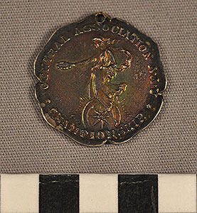 Thumbnail of Medal: Central Association A.A.U. Championship, Shot Put (1977.01.1737)