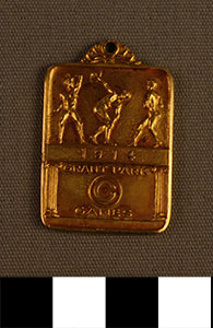 Thumbnail of Medal: Chicago Athletic Association, Grant Park Games, 12 Lb. Shot Put (1977.01.1757)