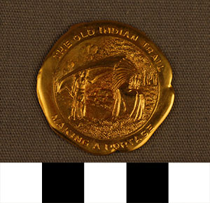 Thumbnail of Medal: Portage Park Labor Day Games, Shot Put (1977.01.1762)