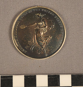 Thumbnail of Prize Medal: Amateur Athletic Union of the United States, Chicago Athletic Association, Shot Put (1977.01.1774)