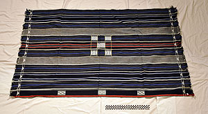 Thumbnail of Woman’s Pagne Outfit: Panel, for Use as Body or Head Wrap (2012.08.0162A)