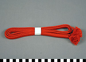 Thumbnail of Wedding Kimono Accessory: Belt, Tie (2013.04.0130D)