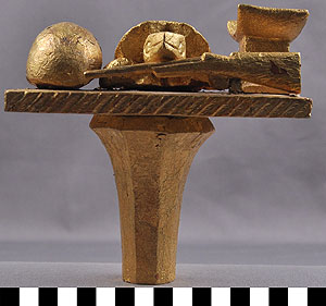 Thumbnail of Linguist Staff Top, Finial (2013.05.0061)