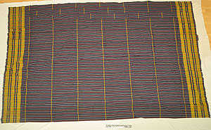 Thumbnail of Man’s Kente Cloth, Textile (2013.05.0272)